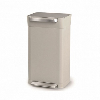 Контейнер для мусора с прессом 30 л. серый Titan, JOSEPH JOSEPH 30036