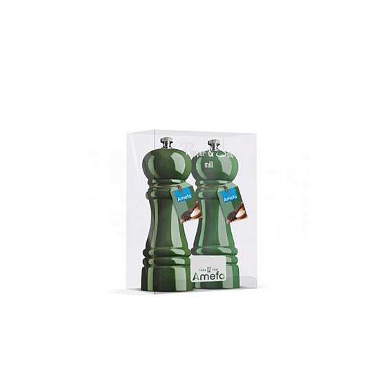 Мельница для соли и перца "Salt & Pepper Duo Green 15", Amefa 675514PE36PS2