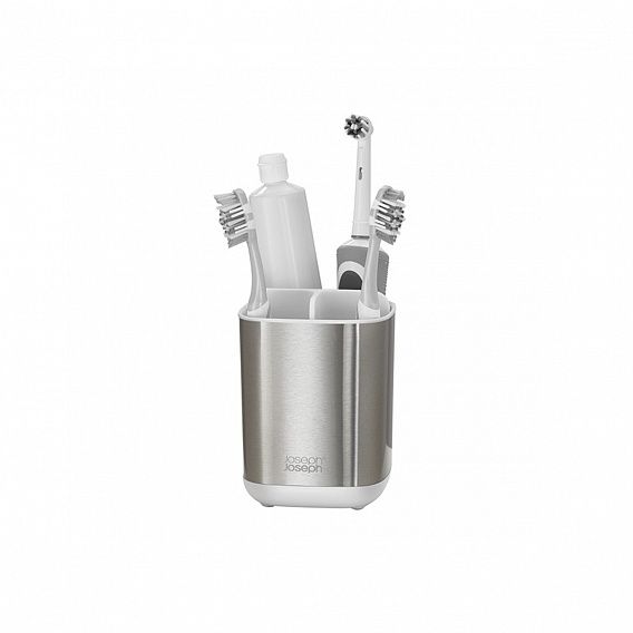 Органайзер для зубных щеток EasyStore Steel, JOSEPH JOSEPH 70530