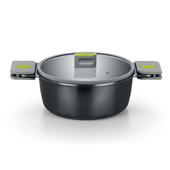 Кастрюля 28 см 5,7 л . "Life Deep Casserole", BRA A520328